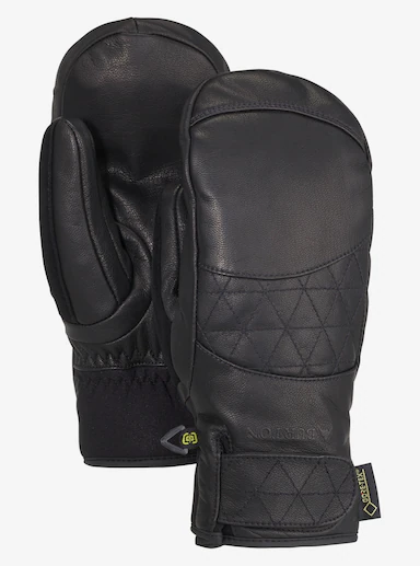 Burton FEMME GONDY GORE-TEX LEATHER MITTEN TRUE BLACK