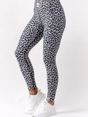 Eivy FEMME ICECOLD TIGHTS SNOW LEOPARD