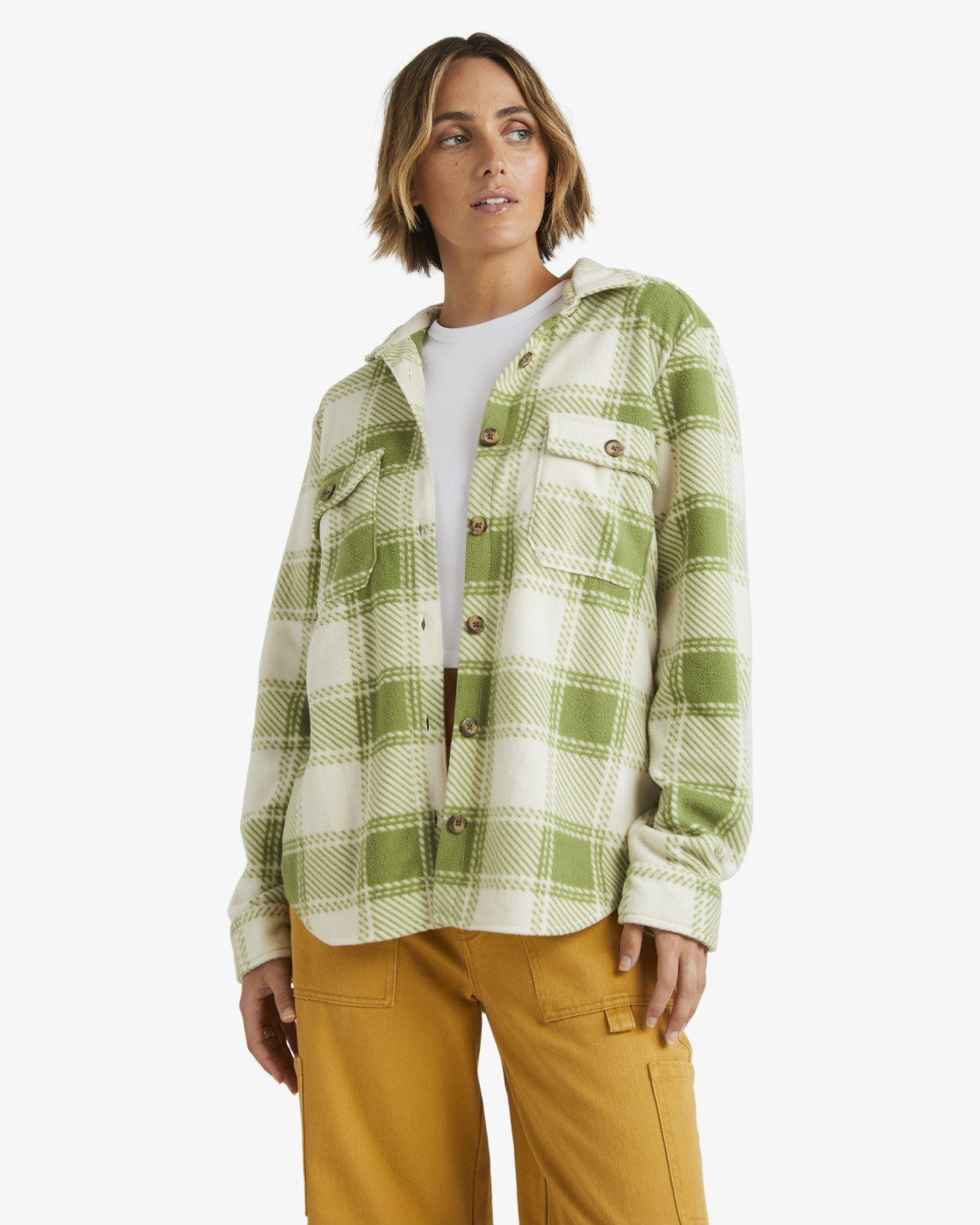 Billabong WOMEN FORGE FLEECE GREEN EYES