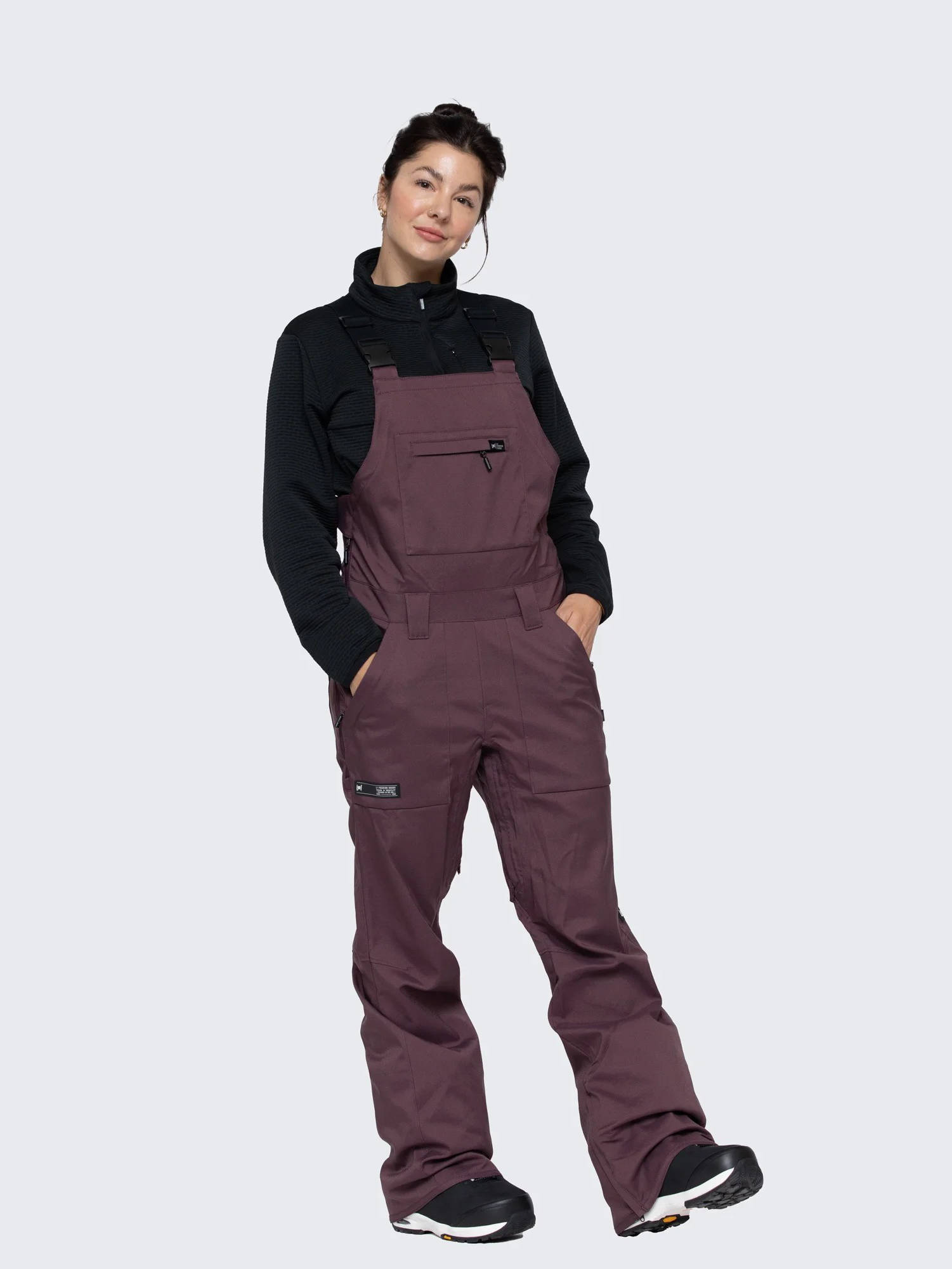  WULFUL Womens Insulated Snow Bibs Waterproof Winter Ski Pants  Snowboarding Overalls Rose Red : Clothing, Shoes & Jewelry