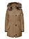 Only WOMEN'S IRIS FUR PARKA TIGERS EYE