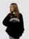Universe Boardshop FEMMES UNIVERSITY OVERSIZED CREWNECK BLACK