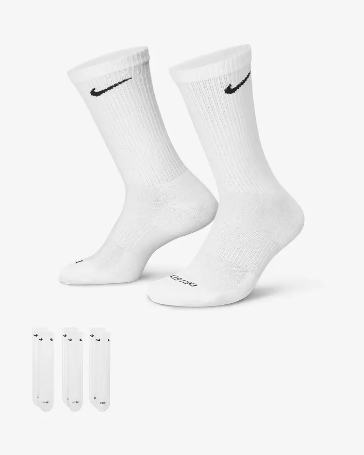 Nike EVERYDAY PLUS CUSHIONED CREW SOCKS