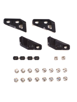 Spark FIXIE CLIPS TROUGH-MOUNT BLACK