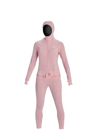 Airblaster FEMMES MERINO NINJA SUIT ROSE QUARTZ