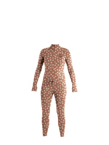 Airblaster WOMEN'S HOODLESS NINJA SUIT RUST DAISY