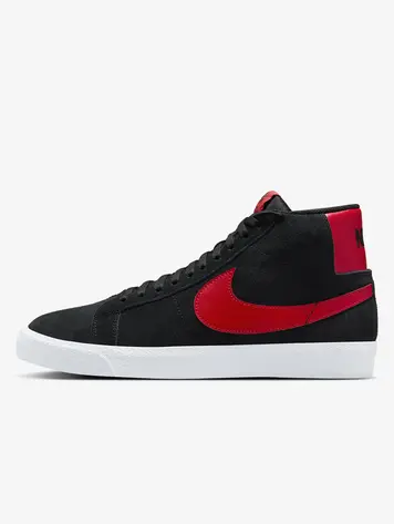 Nike SB ZOOM BLAZER MID BLACK/ UNIVERSITY RED/ WHITE