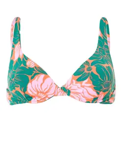 Maaji Swimwear FEMME FLORAL STAMP TRIBE TOP GREEN