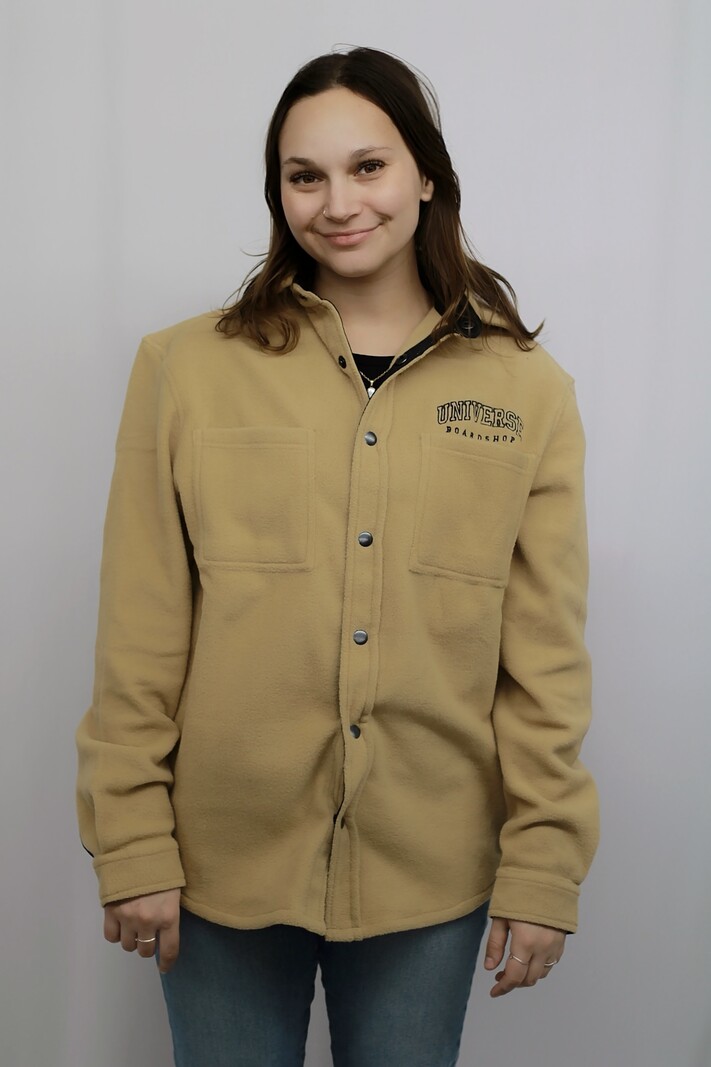 Universe Boardshop UNIVERSITY POLAR SHIRT BEIGE