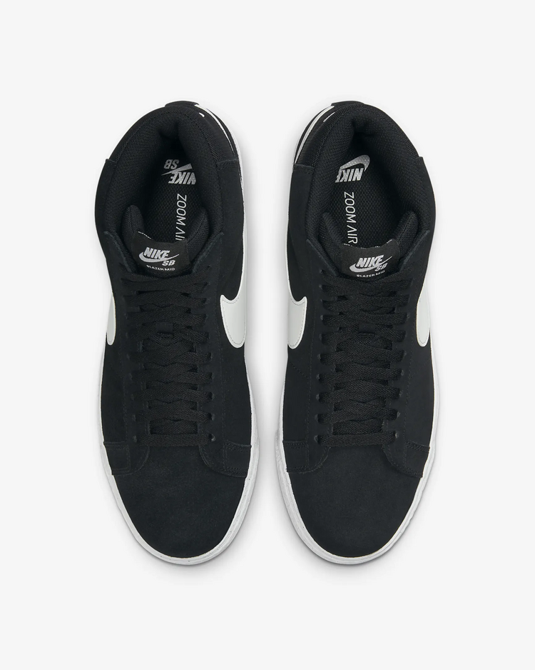 Nike SB HOMMES ZOOM BLAZER MID BLACK WHITE