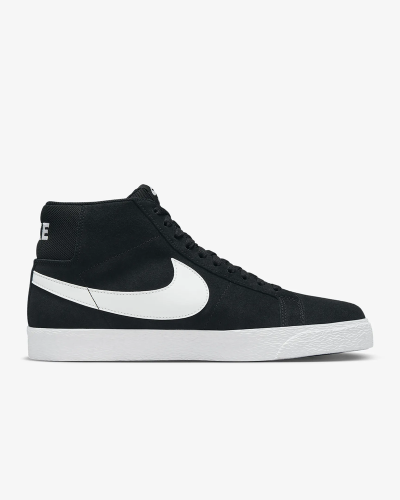 Nike SB MEN'S ZOOM BLAZER MID BLACK WHITE