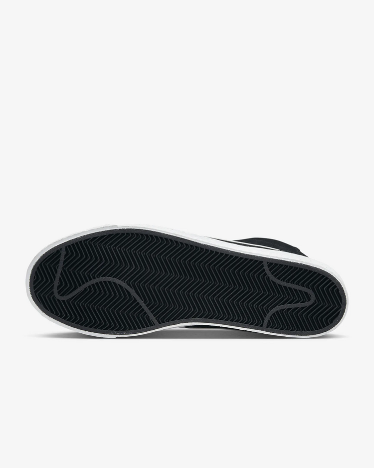Nike SB HOMMES ZOOM BLAZER MID BLACK WHITE