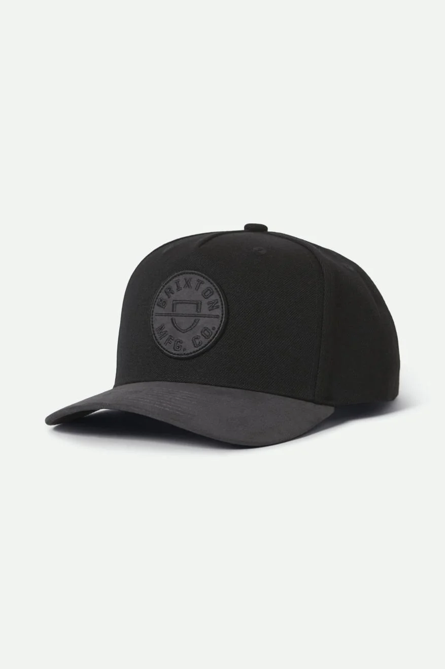 Brixton CREST C MP BLACK BLACK BLACK