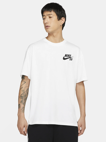 Nike SB SB LOGO SKATE T-SHIRT WHITE