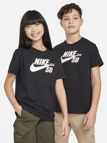 Nike SB YOUTH TEE LOGO BLACK