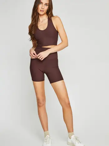 Gentle fawn WOMEN'S ARLO TANK TOP CHOCOLATE