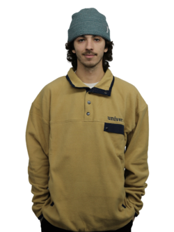 Universe Boardshop SLAB OPPOSITE ANORAK POLAR BEIGE