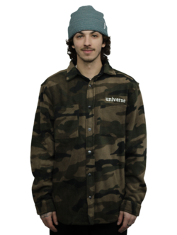 Universe Boardshop HOMMES SLAB THE POLAR SHIRT CAMO