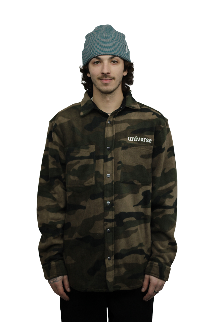 Universe Boardshop SLAB THE POLAR SHIRT CAMO