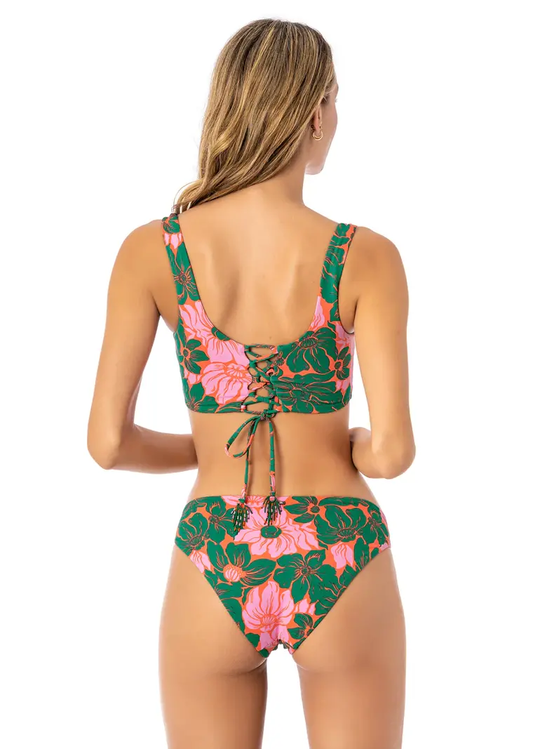 Maaji Swimwear WOMEN FLORAL STAMP BIKINI BOTTOM