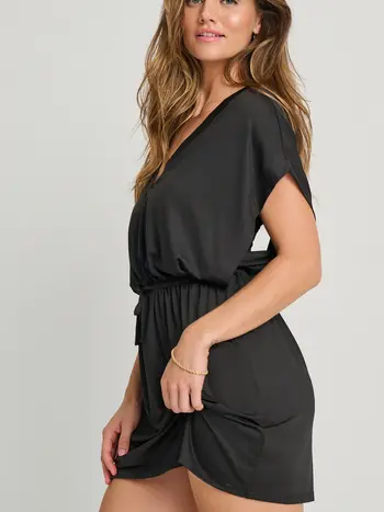 Everyday WOMEN COVER UP TUNIC BLACK