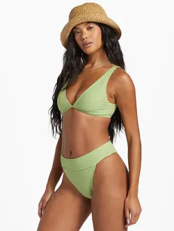 Billabong FEMME TANLINES ARUBA BIKINI BOTTOMS PALM GREEN
