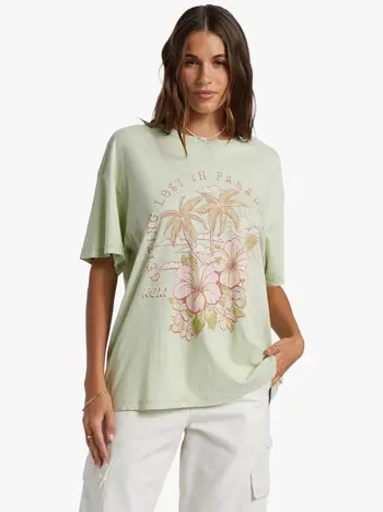 Roxy WOMEN HIBISCUS PARADISE LAUREL GREEN