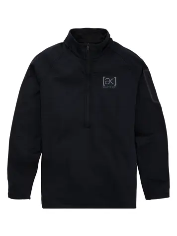Burton AK HELIUM POWER GRID FLEECE TRUE BLACK