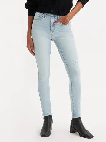 Levis FEMMES 721 HIGH RISE SKINNY PANT INDIGO IMAGINATION