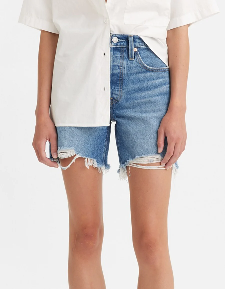 Levis WOMEN 501 MID THIGH WELL SURE