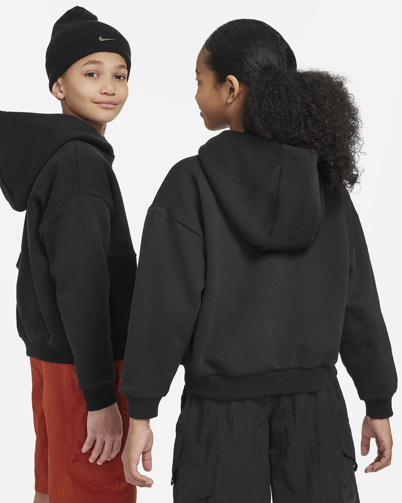 Nike SB JUNIOR ICON FLEECE BLACK WHITE