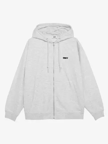 Obey BOLD ZIP ASH GREY