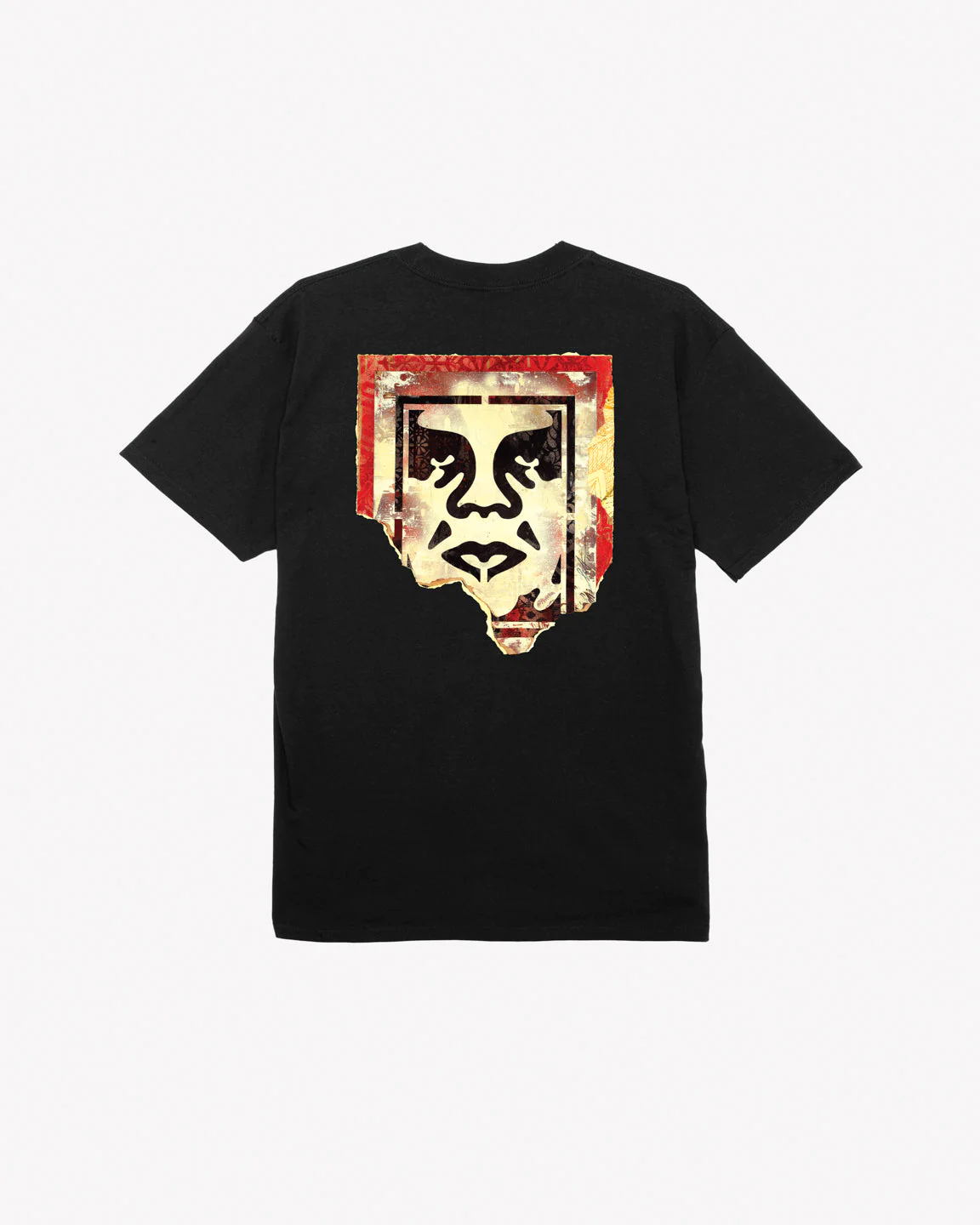 Obey RIPPED ICON BLACK
