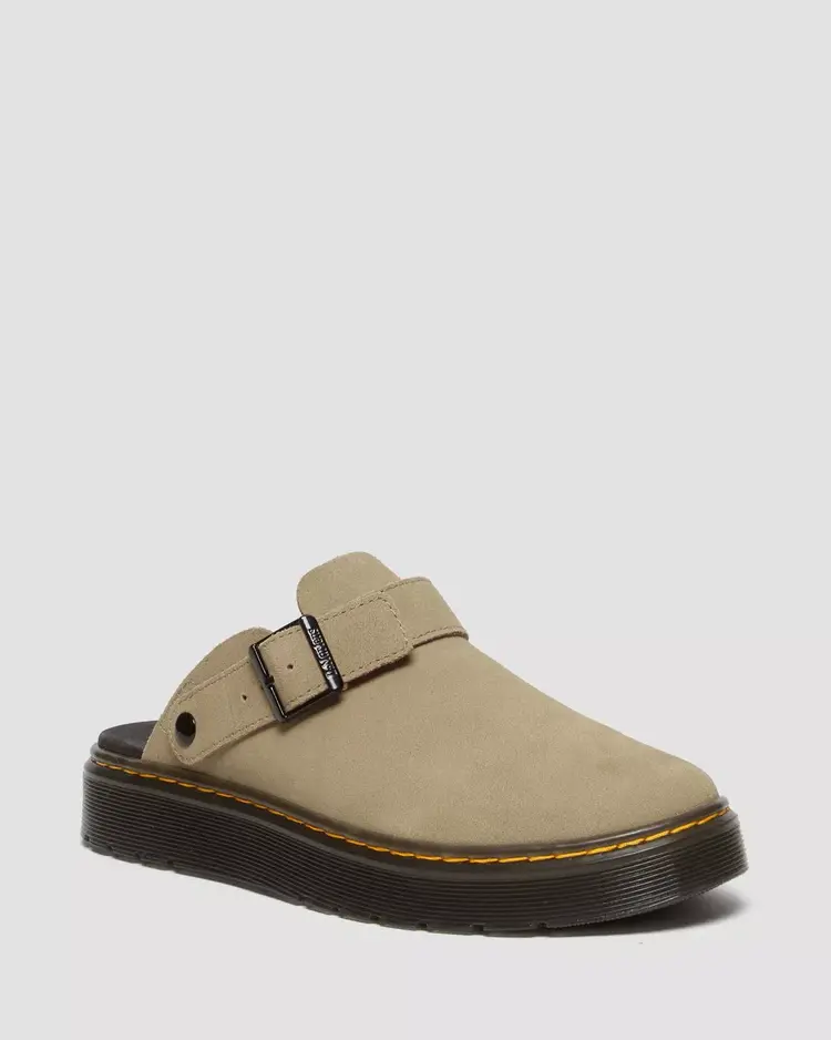DR MARTENS WOMEN CARLSON SUEDE CASUAL SLINGBACK MULES