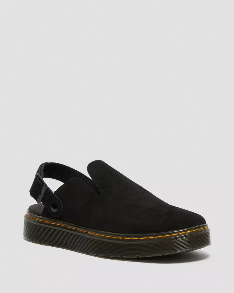 DR MARTENS FEMME CARLSON SUEDE CASUAL SLINGBACK MULES