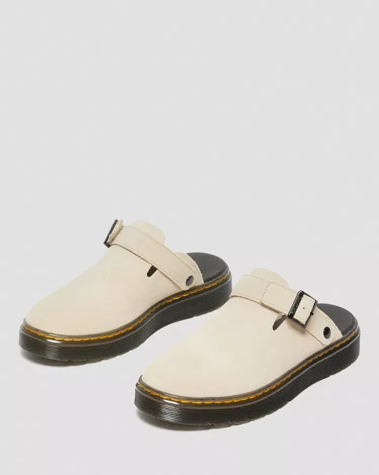 DR MARTENS WOMEN CARLSON SUEDE CASUAL SLINGBACK MULES
