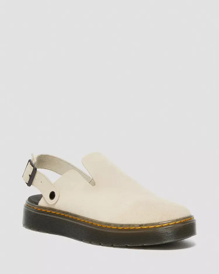 DR MARTENS WOMEN CARLSON SUEDE CASUAL SLINGBACK MULES