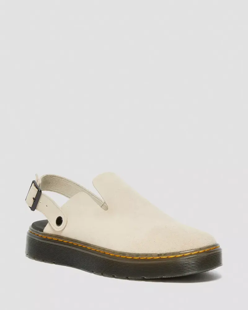 DR MARTENS FEMME CARLSON SUEDE CASUAL SLINGBACK MULES