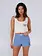 Salty crew FEMMES SEAWORTHY 2 UTILITY SHORT BLUE DUSK