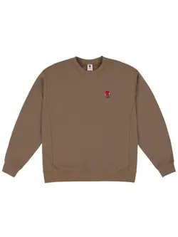 LOVIAH SMALL HEART CREW BROWN