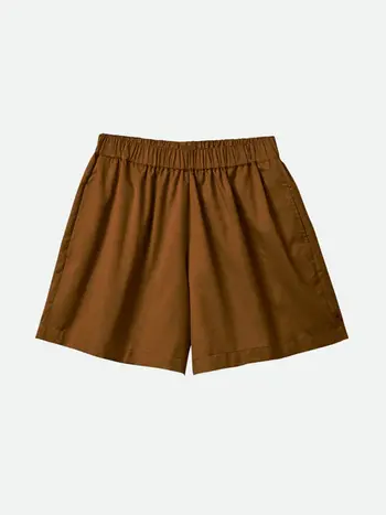 Brixton WOMEN'S POLANCO SHORT SEPIA