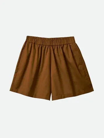 Brixton WOMEN'S POLANCO SHORT SEPIA