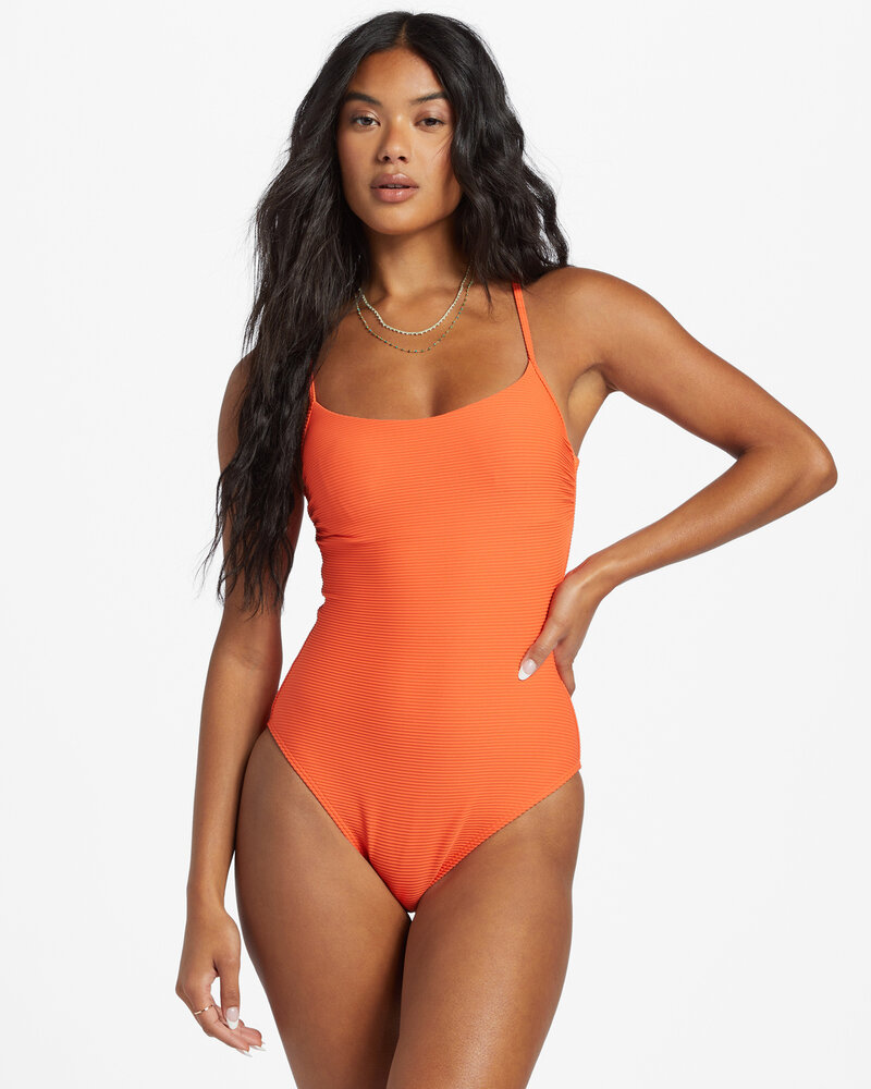 Billabong WOMEN'S TANLINES 1PC CORAL CRAZE