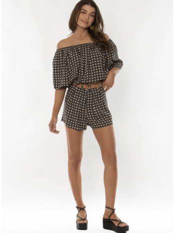 Amuse Society WOMEN'S LUCIA WOVEN BLACK FADE