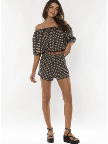 Amuse Society WOMEN'S LUCIA WOVEN BLACK FADE