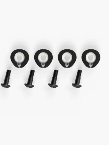 Ronix Wakeboards M6 BASELESS BOOT HARDWARE SET OF 4