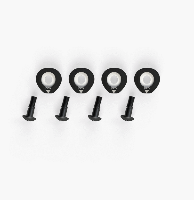 M6 BASELESS BOOT HARDWARE SET OF 4