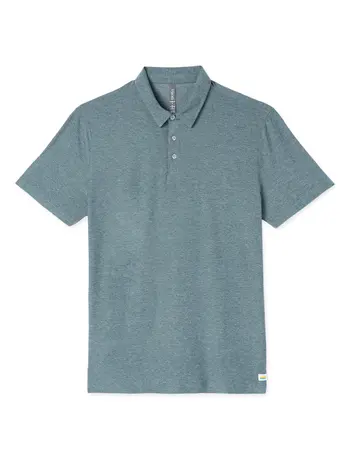 Vuori MEN'S STRATO TECH POLO KASHMIR HEATHER