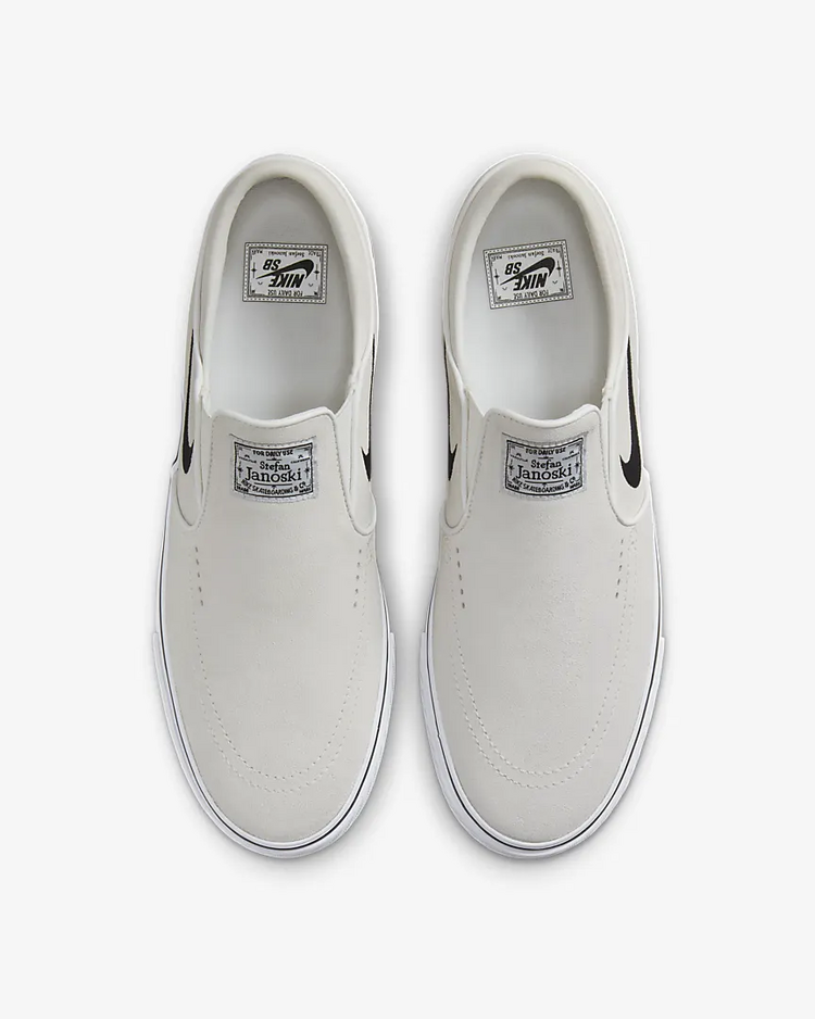 Nike SB MEN'S JANOSKI+ SLIP SUMMIT WHITE/BLACK
