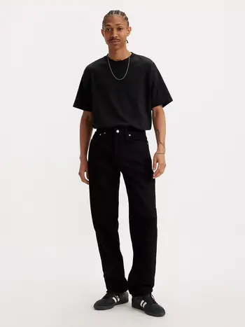 Levis MEN'S 550 RELAXED JEAN BLACK